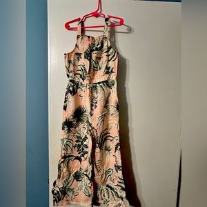 Old Navy Girls Floral Tropical Jumpsuit